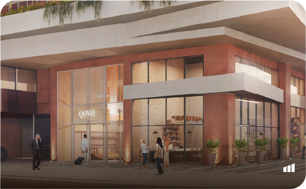 novo luxo - qoya morar com serviços de hotelaria